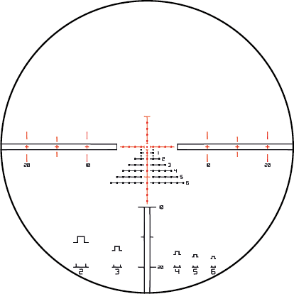 MDR-T6 reticle